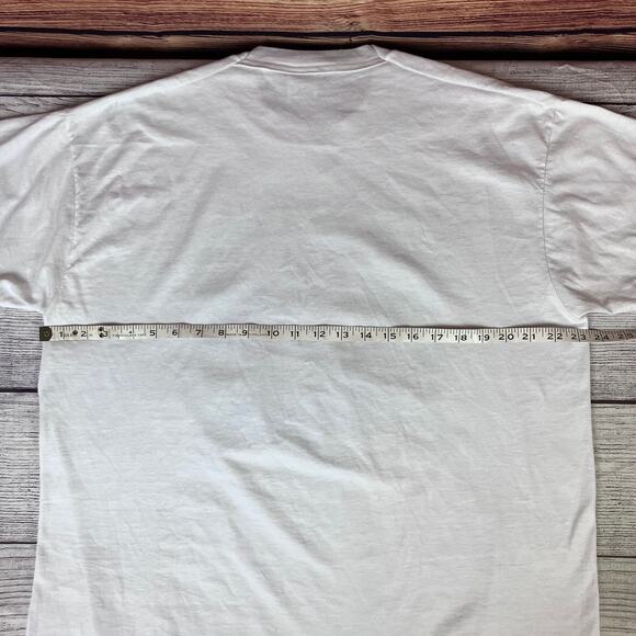 Vintage 1990s Hudson Essex Car Shop Single Stitch T-shirt - Picture 5 of 7